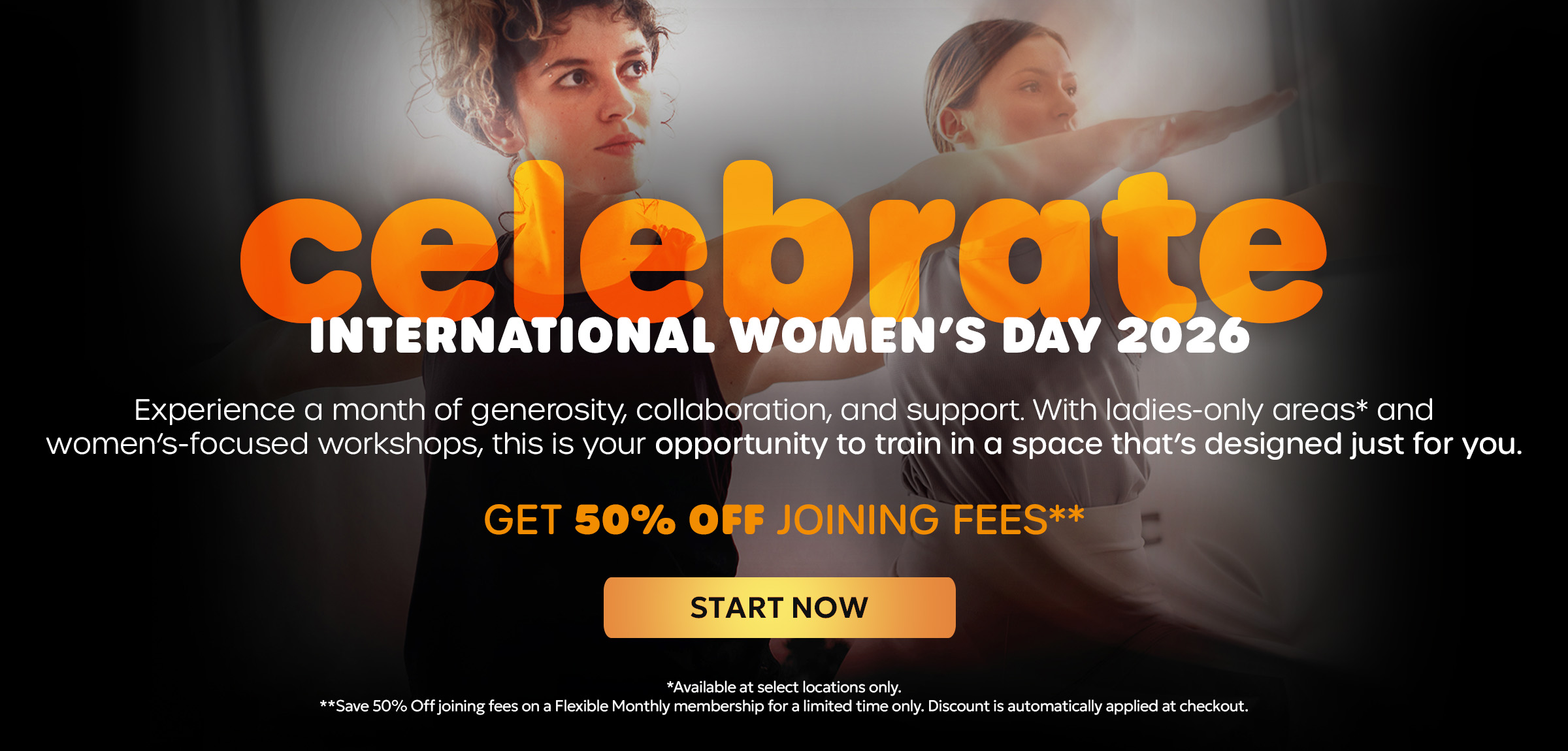INTERNATIONAL WOMEN&rsquo;S DAY 2026. Step into a month of progress and support. Join a space designed for focus, with ladies-only areas* and specialised workshops.